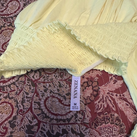 Zenana Smocked Tube Top and Jogger Pants Set - NWOT - Picture 5 of 7